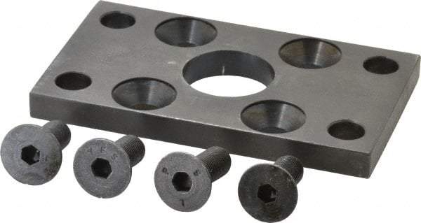 Schrader Bellows - Hydraulic Cylinder Flange Mounting Kit - 1-1/2" Bore - Exact Tool & Supply