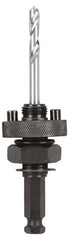 Milwaukee Tool - 1-1/4" to 6" Hole Diam, 1/2" Min Chuck, Hole Cutting Tool Arbor - Exact Tool & Supply