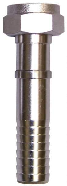 SuperKlean - FGHT x 3/4" Hose Barb, FGHT x Hose Barb Swivel - Stainless Steel - Exact Tool & Supply