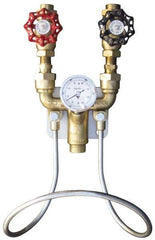 SuperKlean - 150 Max psi, Brass Water Mixing Valve & Unit - FNPT End Connections - Exact Tool & Supply