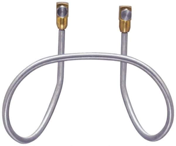 SuperKlean - Air & Water Hose Rack - Stainless Steel Bolts & Brass End Fittings - Exact Tool & Supply