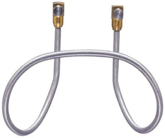 SuperKlean - Air & Water Hose Rack - Stainless Steel Bolts & Brass End Fittings - Exact Tool & Supply