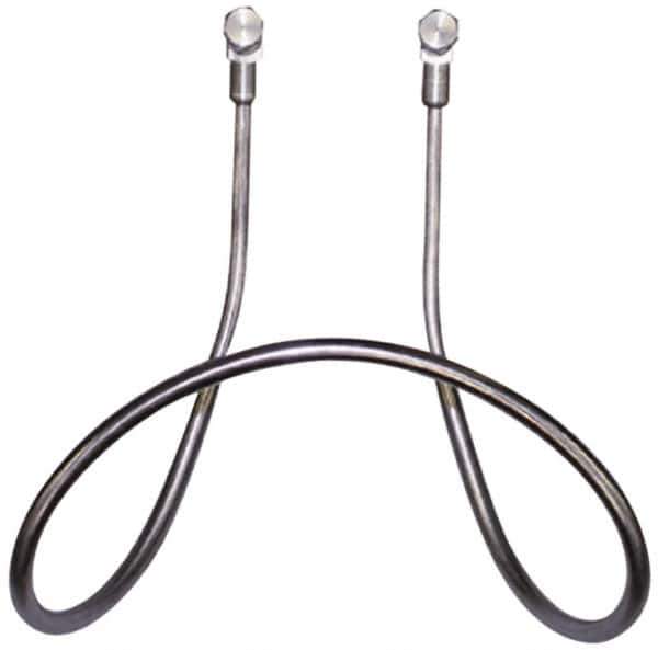 SuperKlean - Air & Water Hose Rack - Stainless Steel Bolts & End Fittings - Exact Tool & Supply