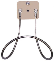 SuperKlean - Air & Water Hose Rack - Stainless Steel Bolts & End Fittings & Aluminum Plate - Exact Tool & Supply