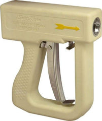 SuperKlean - Insulated, Stainless Steel DuraFlow Spray Nozzle for 1/2" Pipe - White, 1/2 NPT - Exact Tool & Supply