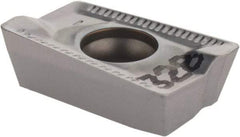 Iscar - APKT1604 76 Grade IC328 Carbide Milling Insert - TiCN Finish, 5.7mm Thick, 0.8mm Corner Radius - Exact Tool & Supply