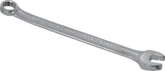 Proto - 11/32" 12 Point Offset Combination Wrench - 15° Offset Angle, 5-5/8" OAL, Steel, Chrome Finish - Exact Tool & Supply