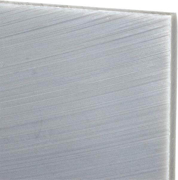 Made in USA - 1/4" Thick x 24" Wide x 4' Long, Polyethylene (UHMW) Sheet - Black, Oil-Filled Grade - Exact Tool & Supply