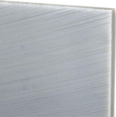 Made in USA - 1/4" Thick x 24" Wide x 4' Long, Polyethylene (UHMW) Sheet - Black, Oil-Filled Grade - Exact Tool & Supply