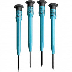 Moody Tools - Precision & Specialty Screwdrivers Type: Torx Overall Length Range: 3" - 6.9" - Exact Tool & Supply