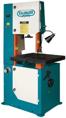 Clausing - 20 Inch Throat Capacity, Variable Speed Pulley Vertical Bandsaw - 50 to 5200 SFPM, 3 HP, Three Phase - Exact Tool & Supply