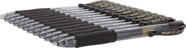 Pilot - Ball Tip Gel Roller Ball Pen - Black - Exact Tool & Supply