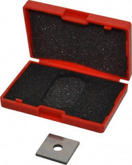 Value Collection - 0.103" Square Steel Gage Block - Accuracy Grade 0, Includes NIST Traceability Certification - Exact Tool & Supply