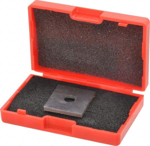 Value Collection - 0.108" Square Steel Gage Block - Accuracy Grade 0, Includes NIST Traceability Certification - Exact Tool & Supply