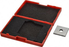 Value Collection - 0.121" Square Steel Gage Block - Accuracy Grade 0, Includes NIST Traceability Certification - Exact Tool & Supply