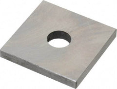 Value Collection - 0.122" Square Steel Gage Block - Accuracy Grade 0, Includes NIST Traceability Certification - Exact Tool & Supply