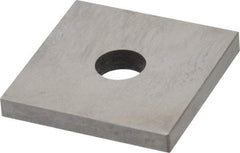 Value Collection - 0.128" Square Steel Gage Block - Accuracy Grade 0, Includes NIST Traceability Certification - Exact Tool & Supply