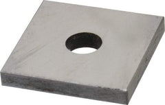 Value Collection - 0.137" Square Steel Gage Block - Accuracy Grade 0, Includes NIST Traceability Certification - Exact Tool & Supply