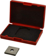Value Collection - 0.142" Square Steel Gage Block - Accuracy Grade 0, Includes NIST Traceability Certification - Exact Tool & Supply