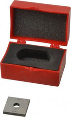 Value Collection - 0.145" Square Steel Gage Block - Accuracy Grade 0, Includes NIST Traceability Certification - Exact Tool & Supply