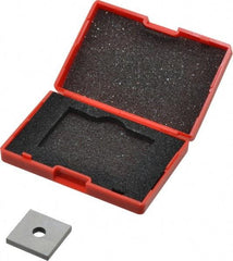 Value Collection - 0.147" Square Steel Gage Block - Accuracy Grade 0, Includes NIST Traceability Certification - Exact Tool & Supply