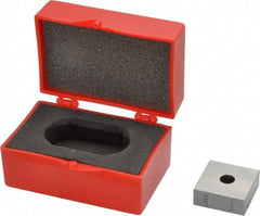 Value Collection - 0.35" Square Steel Gage Block - Accuracy Grade 0, Includes NIST Traceability Certification - Exact Tool & Supply