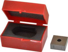 Value Collection - 0.4" Square Steel Gage Block - Accuracy Grade 0, Includes NIST Traceability Certification - Exact Tool & Supply