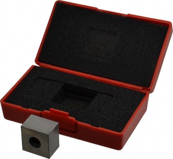 Value Collection - 0.65" Square Steel Gage Block - Accuracy Grade 0, Includes NIST Traceability Certification - Exact Tool & Supply