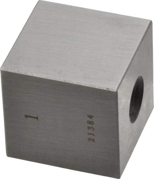 Value Collection - 1" Square Steel Gage Block - Accuracy Grade 0, Includes NIST Traceability Certification - Exact Tool & Supply