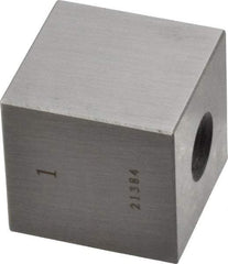 Value Collection - 1" Square Steel Gage Block - Accuracy Grade 0, Includes NIST Traceability Certification - Exact Tool & Supply