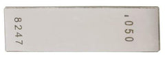 Value Collection - 8" Rectangular Steel Gage Block - Accuracy Grade AS-1, Includes NIST Traceability Certification - Exact Tool & Supply