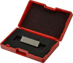 Value Collection - 0.121" Rectangular Steel Gage Block - Accuracy Grade 0, Includes NIST Traceability Certification - Exact Tool & Supply