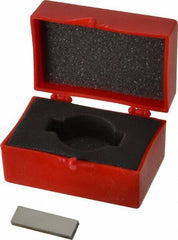 Value Collection - 0.126" Rectangular Steel Gage Block - Accuracy Grade 0, Includes NIST Traceability Certification - Exact Tool & Supply