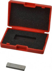 Value Collection - 0.127" Rectangular Steel Gage Block - Accuracy Grade 0, Includes NIST Traceability Certification - Exact Tool & Supply