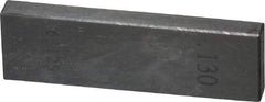Value Collection - 0.13" Rectangular Steel Gage Block - Accuracy Grade 0, Includes NIST Traceability Certification - Exact Tool & Supply