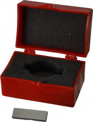 Value Collection - 0.131" Rectangular Steel Gage Block - Accuracy Grade 0, Includes NIST Traceability Certification - Exact Tool & Supply
