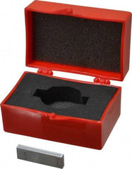 Value Collection - 0.135" Rectangular Steel Gage Block - Accuracy Grade 0, Includes NIST Traceability Certification - Exact Tool & Supply