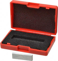 Value Collection - 0.137" Rectangular Steel Gage Block - Accuracy Grade 0, Includes NIST Traceability Certification - Exact Tool & Supply