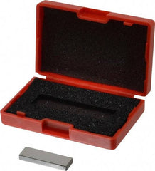 Value Collection - 0.138" Rectangular Steel Gage Block - Accuracy Grade 0, Includes NIST Traceability Certification - Exact Tool & Supply