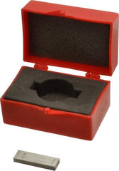 Value Collection - 0.139" Rectangular Steel Gage Block - Accuracy Grade 0, Includes NIST Traceability Certification - Exact Tool & Supply