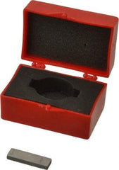 Value Collection - 0.141" Rectangular Steel Gage Block - Accuracy Grade 0, Includes NIST Traceability Certification - Exact Tool & Supply