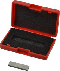 Value Collection - 0.142" Rectangular Steel Gage Block - Accuracy Grade 0, Includes NIST Traceability Certification - Exact Tool & Supply