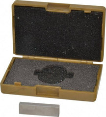 Value Collection - 0.143" Rectangular Steel Gage Block - Accuracy Grade 0, Includes NIST Traceability Certification - Exact Tool & Supply