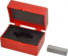 Value Collection - 0.35" Rectangular Steel Gage Block - Accuracy Grade 0, Includes NIST Traceability Certification - Exact Tool & Supply