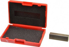 Value Collection - 0.4" Rectangular Steel Gage Block - Accuracy Grade 0, Includes NIST Traceability Certification - Exact Tool & Supply
