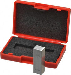 Value Collection - 0.45" Rectangular Steel Gage Block - Accuracy Grade 0, Includes NIST Traceability Certification - Exact Tool & Supply
