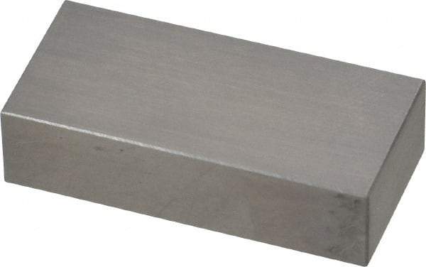 Value Collection - 0.65" Rectangular Steel Gage Block - Accuracy Grade 0, Includes NIST Traceability Certification - Exact Tool & Supply