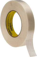 3M - 1" x 60 Yd Clear Rubber Adhesive Packaging Tape - Polypropylene Film Backing, 7.7 mil Thick, 270 Lb Tensile Strength, Series 880 - Exact Tool & Supply