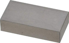 Value Collection - 0.7" Rectangular Steel Gage Block - Accuracy Grade 0, Includes NIST Traceability Certification - Exact Tool & Supply