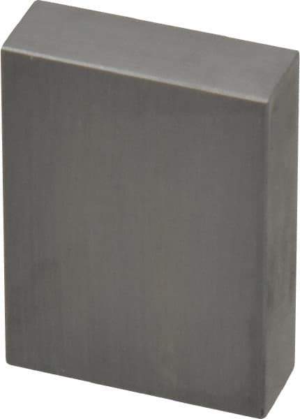 Value Collection - 1" Rectangular Steel Gage Block - Accuracy Grade 0, Includes NIST Traceability Certification - Exact Tool & Supply